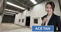 Sungai Tiram – 1.5 Storey Semi Detached Factory – FOR RENT