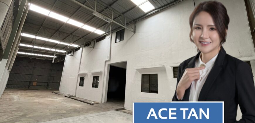 Sungai Tiram – 1.5 Storey Semi Detached Factory – FOR RENT