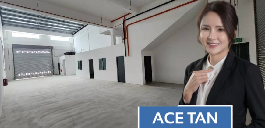 Taman Desa Cemerlang – 1.5 Storey Terrace Factory – FOR RENT