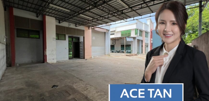 Desa Cemerlang – 1.5 Storey Semi Detached Factory – FOR RENT