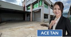 Desa Cemerlang – 1.5 Storey Semi Detached Factory – FOR RENT