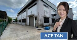 Desa Cemerlang – 1.5 Storey Semi Detached Factory – FOR RENT
