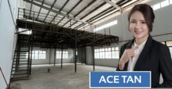 Desa Cemerlang – 1.5 Storey Semi Detached Factory – FOR RENT