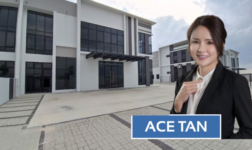 Eco Business Park 2 @ Senai Airport City – 1.5 Storey Semi Detached Factory – FOR SALE