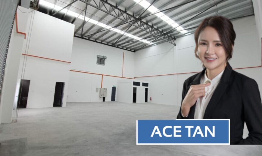 Eco Business Park 2 @ Senai Airport City – 1.5 Storey Semi Detached Factory – FOR SALE