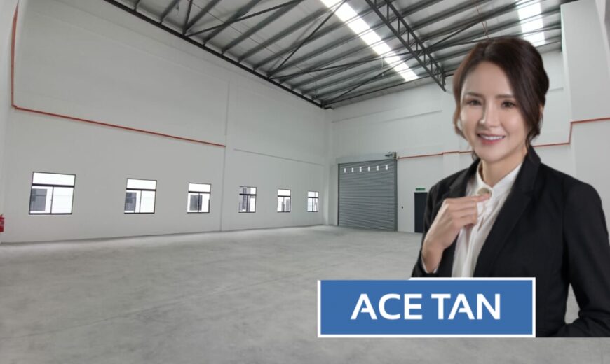 Eco Business Park 2 @ Senai Airport City – 1.5 Storey Semi Detached Factory – FOR SALE