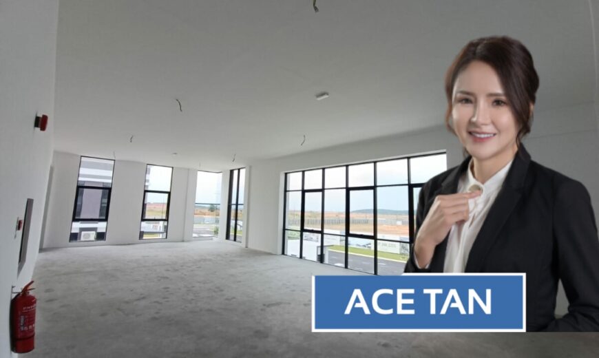 Eco Business Park 2 @ Senai Airport City – 1.5 Storey Semi Detached Factory – FOR SALE