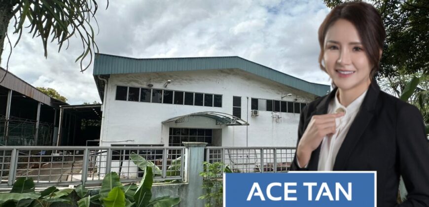 Kawasan Perindustrian Tebrau 2 – 1.5 Storey Detached Factory – FOR SALE