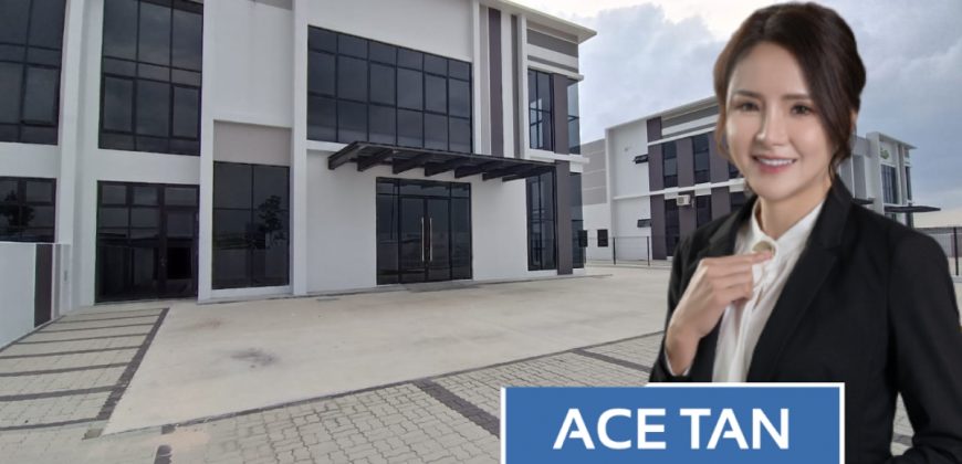 Eco Business Park 2 @ Senai Airport City – 1.5 Storey Semi Detached Factory – FOR RENT