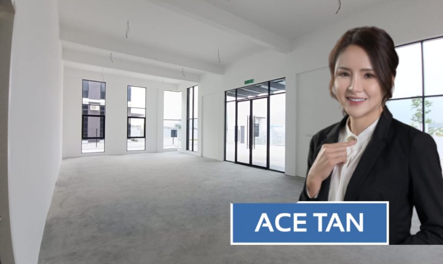 Eco Business Park 2 @ Senai Airport City – 1.5 Storey Semi Detached Factory – FOR RENT