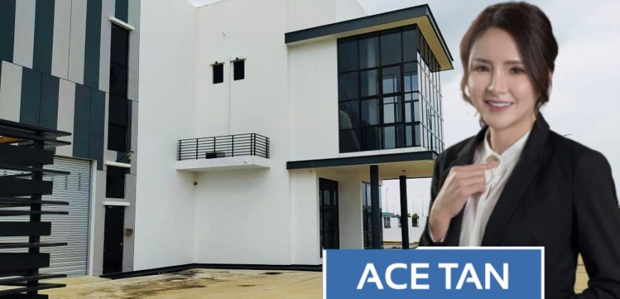 Eco Business Park 1 – 1.5 Storey Corner Cluster Factory – FOR RENT