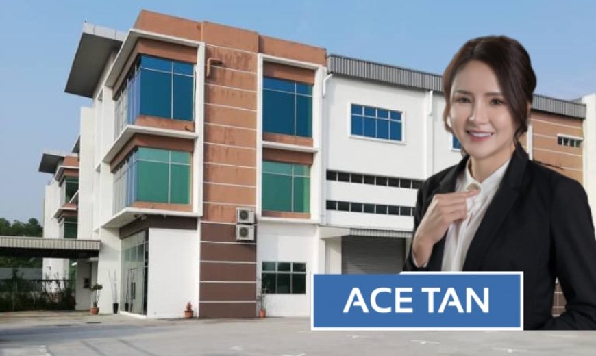 Kawasan Perindustrian Tiong Nam @ Desa Tebrau – Corner Cluster Factory – FOR SALE