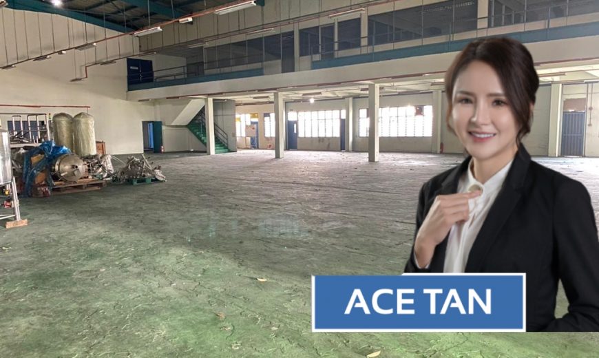 Kawasan Perindustrian Tebrau 1 – Detached Factory – FOR RENT