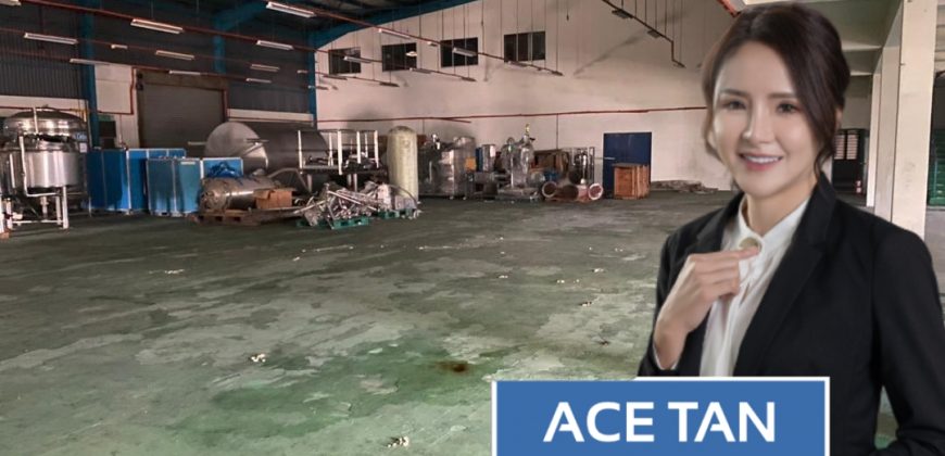 Kawasan Perindustrian Tebrau 1 – Detached Factory – FOR RENT