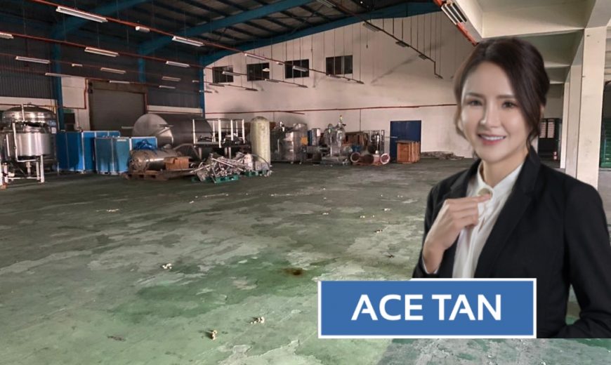 Kawasan Perindustrian Tebrau 1 – Detached Factory – FOR RENT