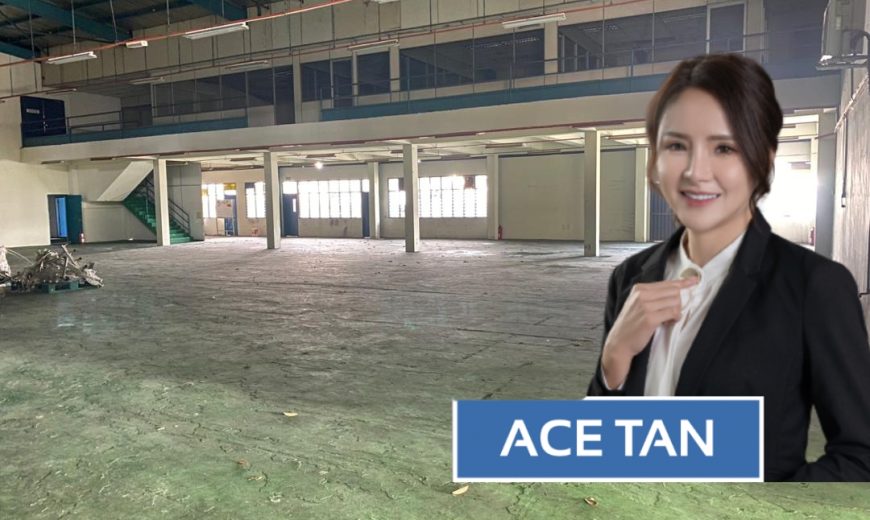 Kawasan Perindustrian Tebrau 1 – Detached Factory – FOR RENT