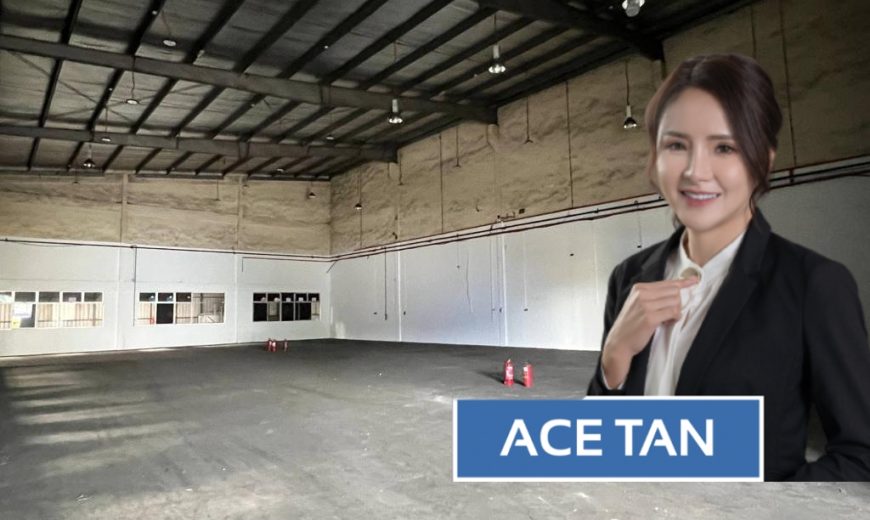 Taman Perindustrian Nusa Cemerlang – Semi Detached Factory – FOR SALE