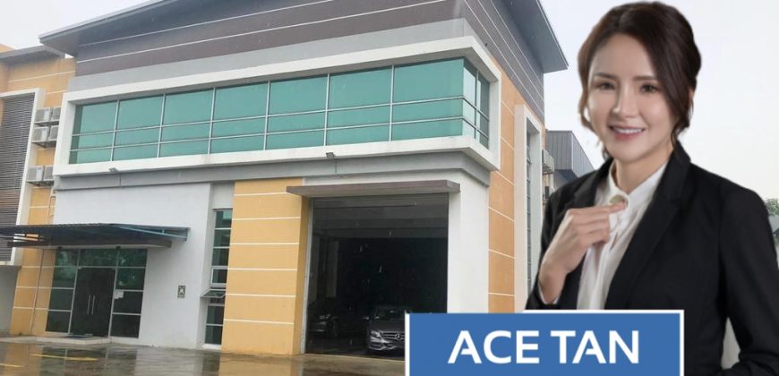 Kawasan Perindustrian SILC @ Gelang Patah – 1.5 Storey Semi Detached Factory – FOR SALE