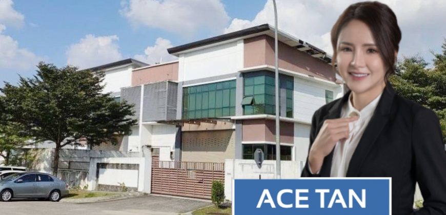 Taman Kempas Utama – Corner Cluster Factory – FOR SALE