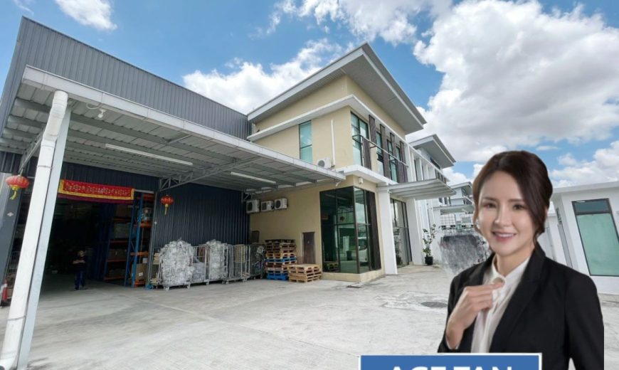 Taman Perniagaan Setia – 2 Storey Corner Cluster Factory – FOR RENT