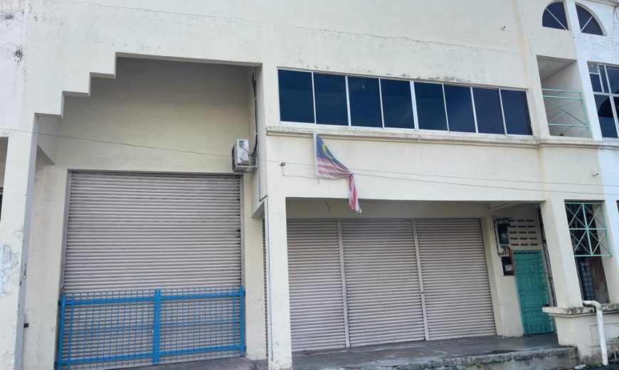 Taman Perindustrian Berjaya – 1.5 Storey Terrace Factory – FOR RENT