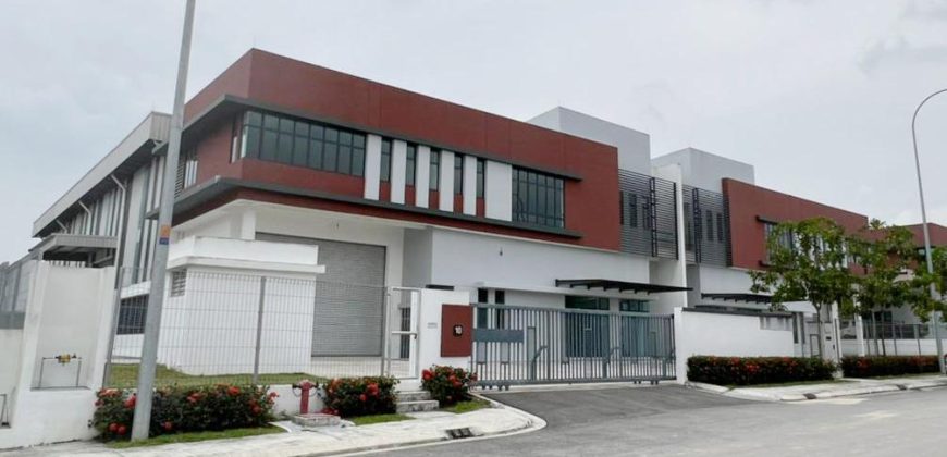 Taman Perindustrian Cemerlang – Semi Detached Factory – FOR RENT