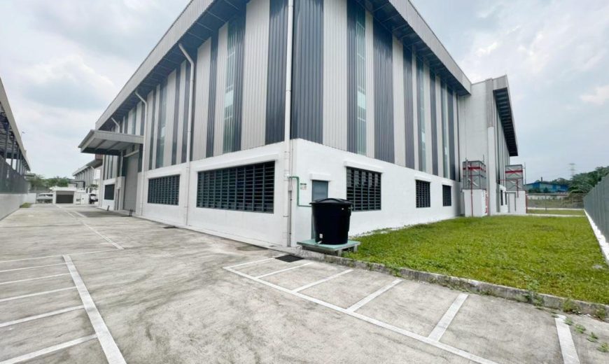 Taman Perindustrian Cemerlang – Semi Detached Factory – FOR RENT