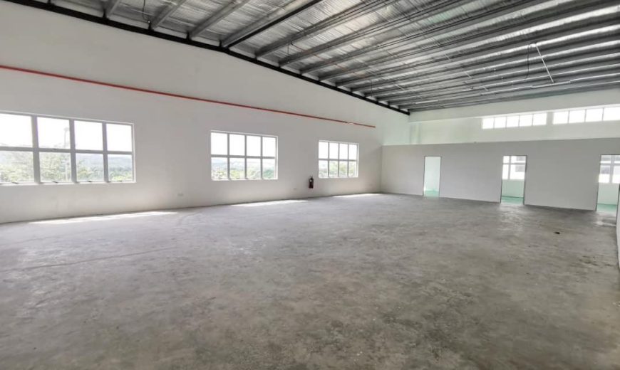 Taman Perindustrian Desa Cemerlang – 2 Storey Corner Terrace Factory – FOR RENT