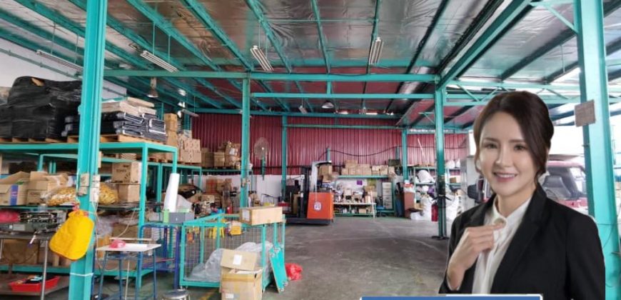 Johor Jaya – 1.5 Storey Corner Terrace Factory – FOR SALE