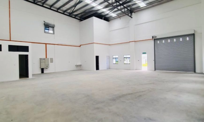 Eco Business Park 2 @ Senai Airport City – 1.5 Storey Corner Semi Detached Factory – FOR RENT