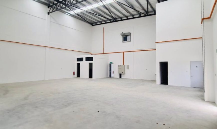 Eco Business Park 2 @ Senai Airport City – 1.5 Storey Corner Semi Detached Factory – FOR RENT