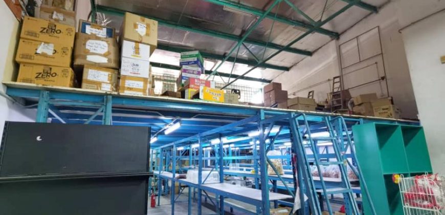 Johor Jaya – 1.5 Storey Corner Terrace Factory – FOR SALE