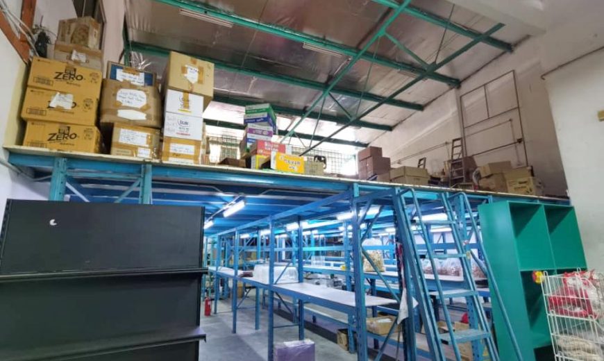 Johor Jaya – 1.5 Storey Corner Terrace Factory – FOR SALE