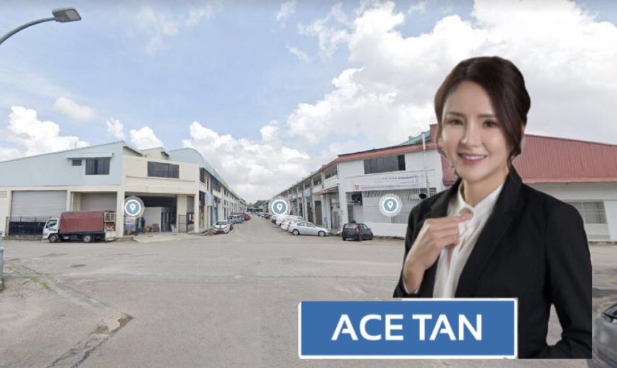 Bandar Baru Permas Jaya – 1.5 Storey Terrace Factory – FOR SALE