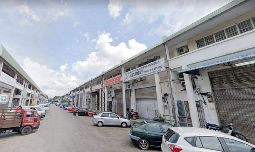 Bandar Baru Permas Jaya – 1.5 Storey Terrace Factory – FOR SALE