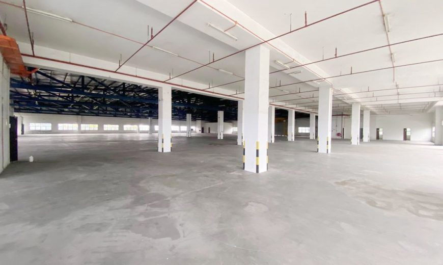 Kawasan Perindustrian Gembira @ Tampoi – 3 Storey Detached Factory – FOR RENT