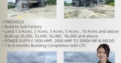 Kawasan Perindustrian Seelong @ Senai – Detached Factory – FOR RENT