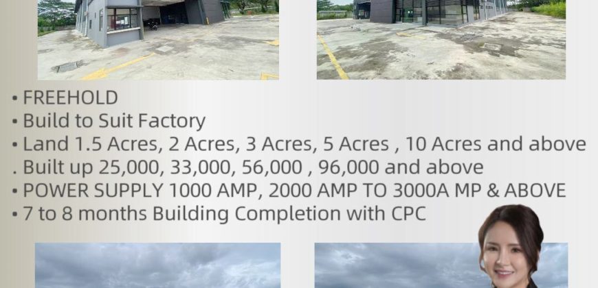 Kawasan Perindustrian Seelong @ Senai – Detached Factory – FOR RENT