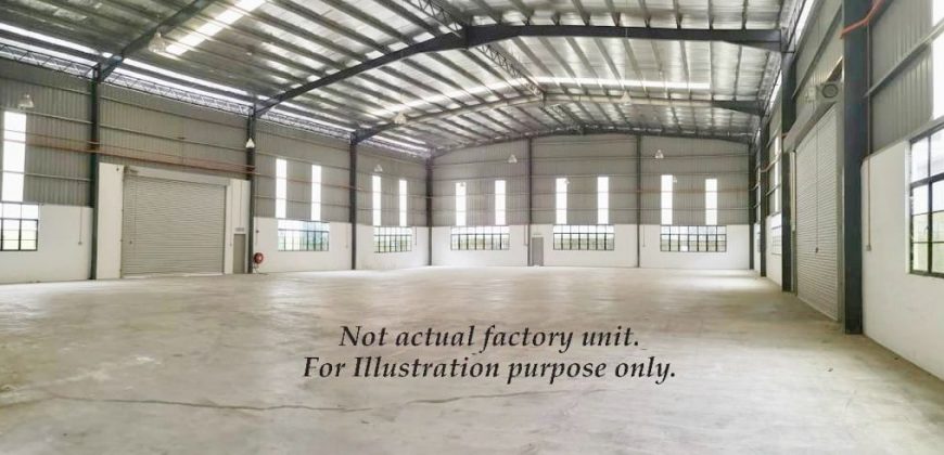 Senai Idaman – 1.5 Storey Detached Factory – FOR RENT