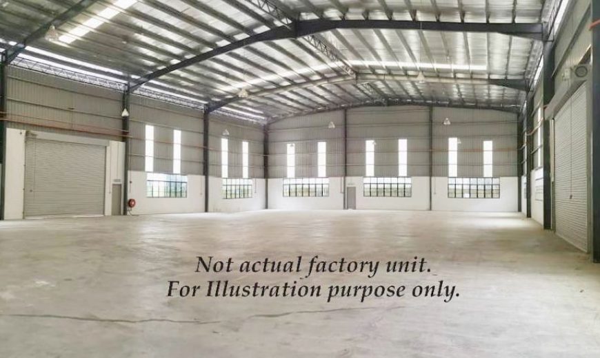 Senai Idaman – 1.5 Storey Detached Factory – FOR RENT