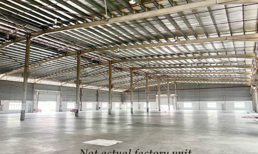 Seelong @ Senai – 1.5 Storey Detached Factory – FOR SALE