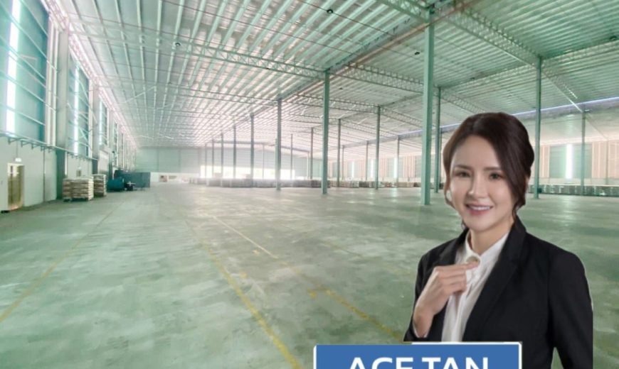 Kawasan Perindustrian Pasir Gudang – Detached Warehouse – FOR RENT