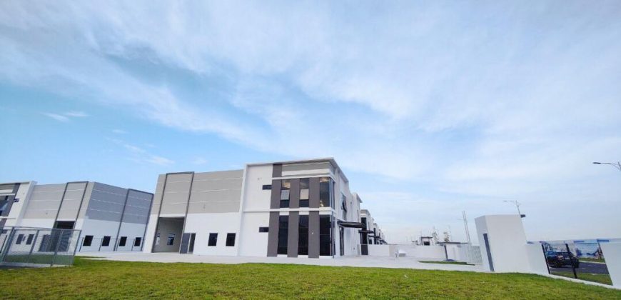 Eco Business Park 2 @ Senai Airport City – 1.5 Storey Corner Semi Detached Factory – FOR SALE