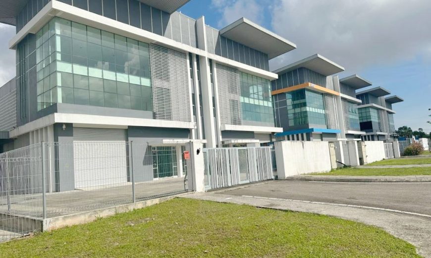 Harvest Green Industrial Park @ Pasir Gudang – 2.5 Storey Cluster Factory – FOR RENT