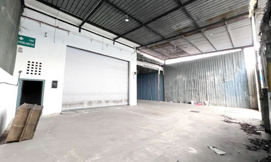 Kawasan Perindustrian Kota Puteri – 1.5 Storey Semi Detached Factory – FOR RENT