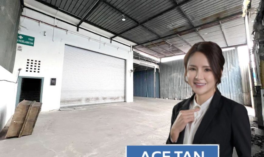 Kawasan Perindustrian Kota Puteri – 1.5 Storey Semi Detached Factory – FOR RENT