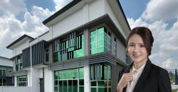 Kempas Utama – Semi Detached Factory – FOR RENT