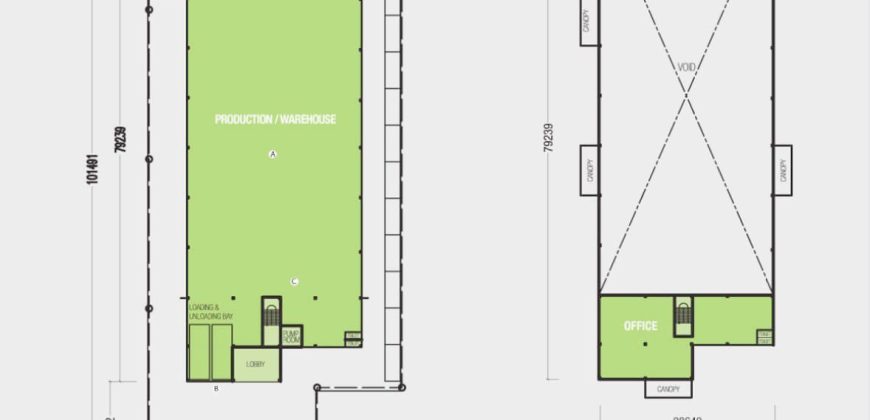 Silc Industrial Park @ Gelang Patah – 1.5 Storey Detached Factory – FOR SALE