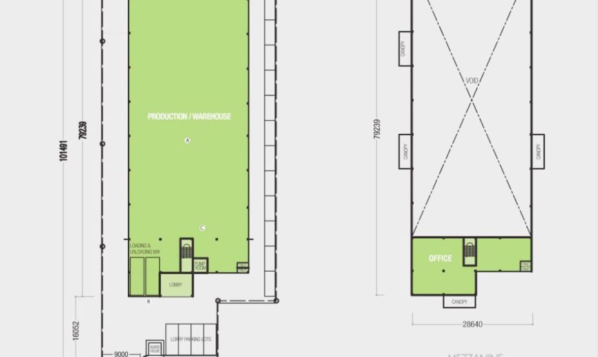 Silc Industrial Park @ Gelang Patah – 1.5 Storey Detached Factory – FOR SALE