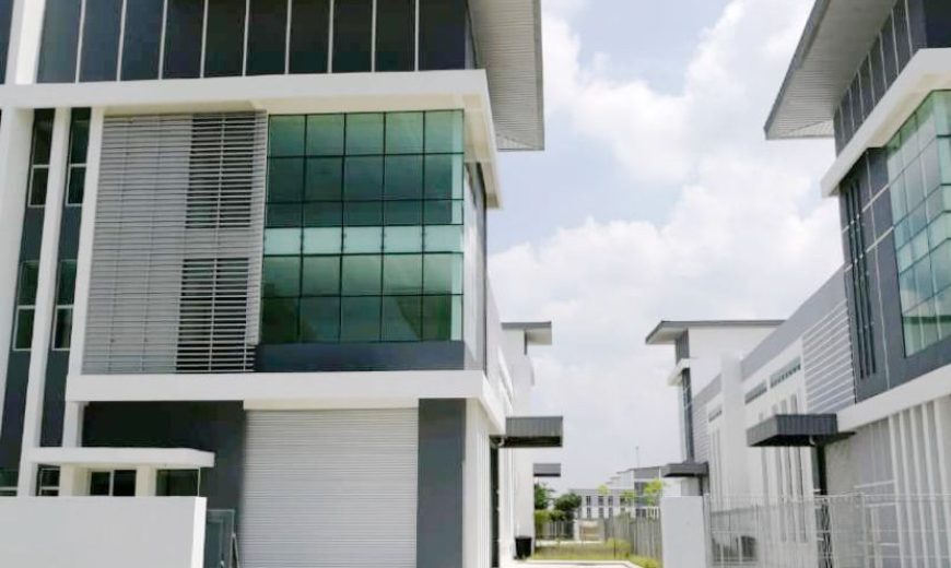 Harvest Green Industrial Park @ Pasir Gudang – 2.5 Storey Cluster Factory – FOR RENT